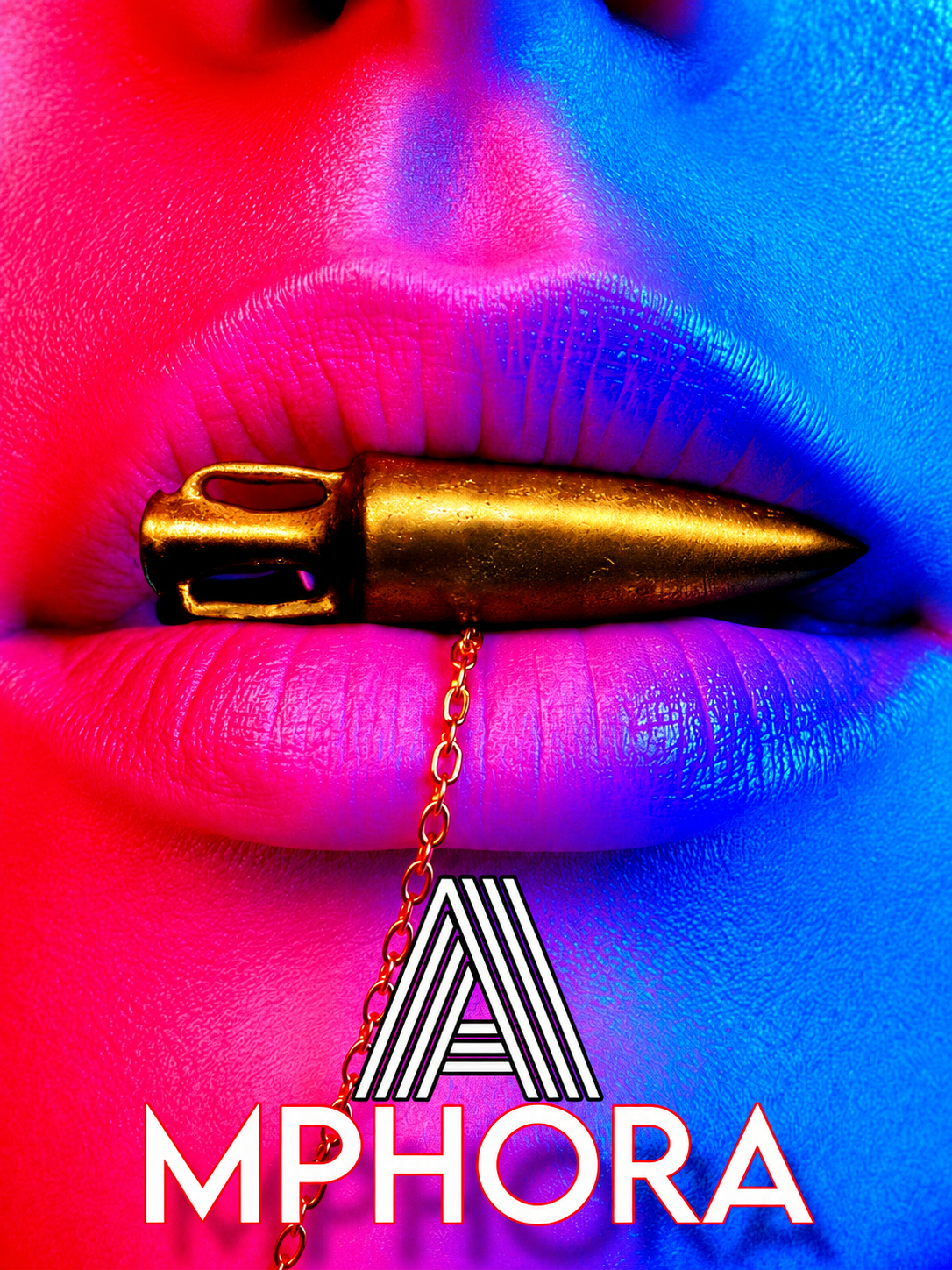 AMPHORA bronze pendant necklace campaign cover