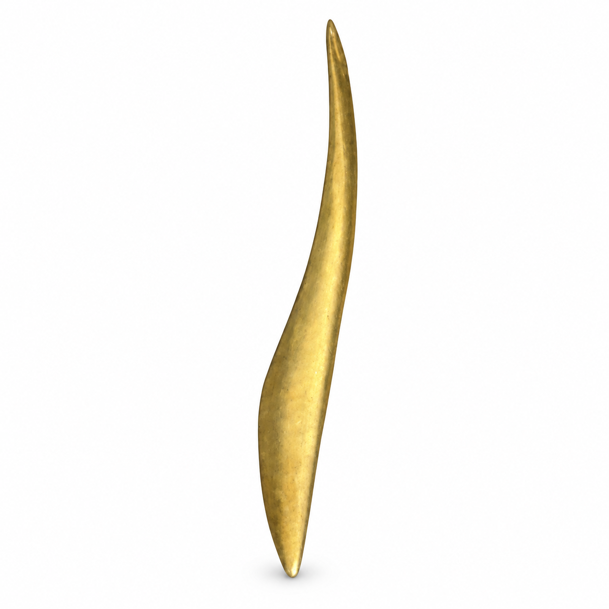 Handmade bronze sculpting tool by Manos Roussis